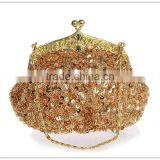 R0035H Wholesale Fashionable Beaded Evening Clutch Bag thumbnail-2