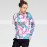 Custom Unisex 3D Pink Dove Sublimation Popular Casual Sweatshirt thumbnail-4