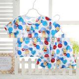Wholesales Summer Cotton Printing Baby Clothes Set Wear thumbnail-4