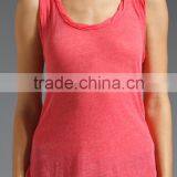 Scoop Neck Polyester Tank Tops thumbnail-2