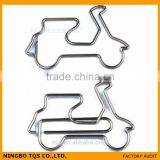 Fancy Metal With PVC Coat Traffic Bicycle Paper Clip thumbnail-3