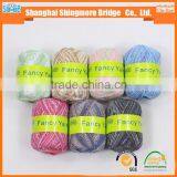 2017 New Arrival High Quality Factory Price Cotton Viscose Blend Yarn, 1/2.4Nm, Space Dyed Hand Knitting Scraf Hat Sweater Yarn thumbnail-5
