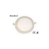 Dimmable Super Thin Round Led Panel Light With CE RoHS , 2700K - 6500K