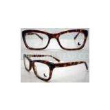 Fashionable Leopard Handmade Acetate Optical Eyeglasses Frames For Women