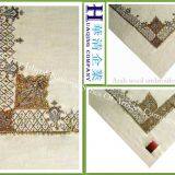 Arab Wool Embroidery Scarf / Arab Wool Acrylic Embroidery Scarf / Arab Scarf / Muslim Hijab Scarf