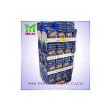 Supermarket Cardboard Corrugated Pallet Display For Snacks and Pillows