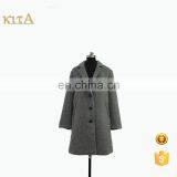 Women Latest Design Brand Quality Woolen Winter Coat thumbnail-1