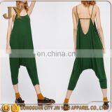 Green Romper Jumpsuits Singlet Top Jumpsuit For Women Jumpsuits For Women thumbnail-1
