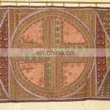 Designer Wholesale Old Silk Cotton Patchwork Wall Hangings Tapestry Runner thumbnail-1