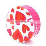 Round Colored Metal or Plastic Cosmetic Tin Packaging Box thumbnail-2