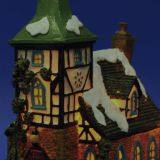 X'mas Church With 10L Play Snowman Polyresin Christmas House Decoration thumbnail-5