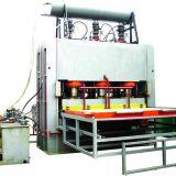 Hydraulic Short Melamine Lamination Press Machine for MDF Board thumbnail-2