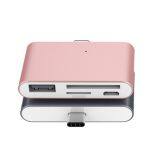 BL-U633 TYPE-C TO USB3.0+SD/TF+USB2.0 HUB 4 in 1 thumbnail-1