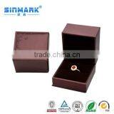 SINMARK Custom Logo Printed pu Leather Jewelry Box Set in China thumbnail-1