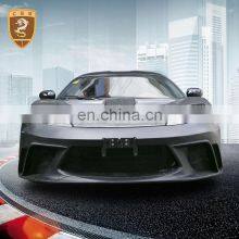 GTE Style Fiberglass Car Bumper Protector Front Rear Bumper Vehicle Limited Edition Body Kits For Lotus