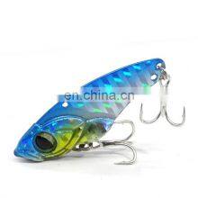 New 5g 7g 10g 14g Rattlesnake VIB Metal Lure With 3D Painting and Treble Hook thumbnail-4