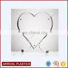 Heart Shaped Magnetic Acrylic Wedding Photo Frame thumbnail-3