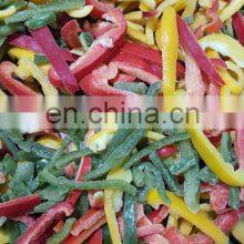 Sinocharm BRC-A Approved IQF Tri-Color Pepper Mix Slice Frozen Bell Pepper thumbnail-2