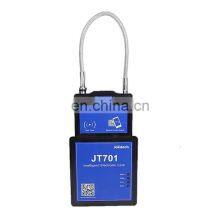 Smart Container Gps Padlock Tracker Electronic Lock Updated Version 4G JT701D With 15000mAh Battery