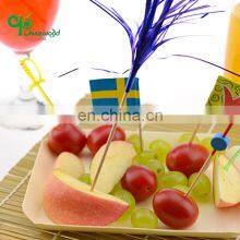 Yada Customized Wooden Natural Luxury Food Serving Dinner Bowl Fruit Round Poplar Plate Set Poplar Tray thumbnail-5