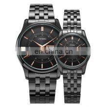 Sinobi Charming S9832G/L Trendy Unique With Full Stainless Steel Band Couple Watch Quartz Waterproof Watches thumbnail-4