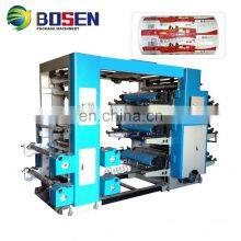 Model YT 6600 YT6800 YT61000 YT61200 6 Colors Felxibale Flexo Flexographic Printing Machine