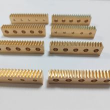 Small module brass spur gear rack