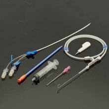 Single Double Triple Lumen Peripherally Inserted Central Venous Catheter Kits, 14G 16Ga 18Ga 20Ga 4F 5F 7F 8F Catheterization CVC Tube thumbnail-2