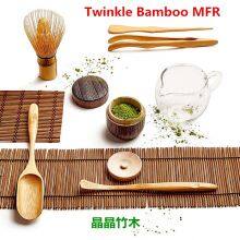 bamboo tea scoop accessories stick/bamboo spoon for tea tongs