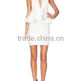 2015 Customized Summer White Plus Size Women Dress Quality Choice thumbnail-5
