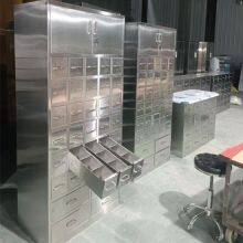 HN-DO71 Klinisches Medizinische Schrank für Zahnarztpraxis, integriertes Lagerungssystem aus Edelstahl der Qualität 304 mit modularen Trennwänden und Sicherheitsverschluss thumbnail-1