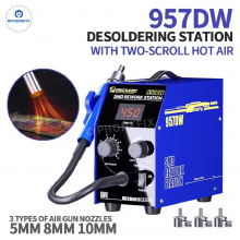 Станция для ремонта с использованием горячего воздуха MECHANIC 957DW для ремонта печатных плат и микросхем телефонов thumbnail-1
