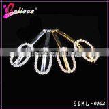 Factory Direct Wholesale Hair Pins Clear Diamond Hair Pins Headwear for Women thumbnail-1