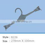 Wholesale Black New Design Plastic Clothes Hanger for Underwear and Bra thumbnail-4