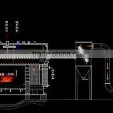 Solid Fuel Wood Charcoal or Fabric Fired Steam Boiler for Bangladesh thumbnail-3