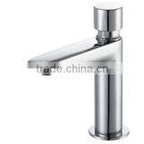 Deck Mounted Self Closing Basin Mixer Taps / Brass Self Closing Cartridge thumbnail-1