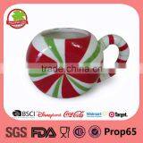 8-16 oz Candy Rainbow Ceramic Christmas Mug thumbnail-1