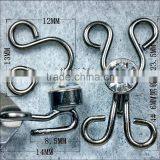2 Pillar Sedex Audited Factory Rhinestone Metal Hook and Eyes Closures thumbnail-3