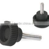 Knurled Plastic Knobs Screw BK38.0078
