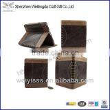 Hot Selling Luxury Genuine Vintage Leather Case for Ipad