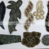 Crystal Wedding Sash Applique thumbnail-1