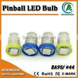6.3v Bayonet BA9S 44/47 Pinball LED
