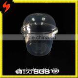 400ml Food Grade Disposable Plastic Cake Container With Lid