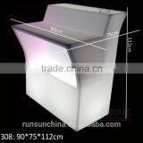 308# Hot Sale LED Bar Furniture Illuminated LED Middle Straight Bar Counter Design Quality Choice thumbnail-3