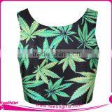 Customized Sport Cheerleading Uniform Crop Tops for Girls thumbnail-2