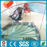 Arc Steel Beam Tempered Glass Panel Stairs China Supplier--YUDI thumbnail-3