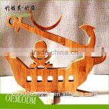China Direct Home Made Wine Rack Wooden Wine Bottle Rack thumbnail-1