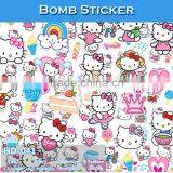HD-038 CARLIKE Air Free Stylish Cartoon Bomb Sticker For Car Decoration thumbnail-5