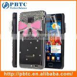 Set Screen Protector And Case For Samsung Galaxy S2 I9100 , Hard Plastic Factory Wholesale Popular 3D Mobile Phone Cover thumbnail-6