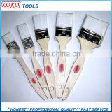 Spanish Type Wooden Handle Nylon Hard Bristle Brush